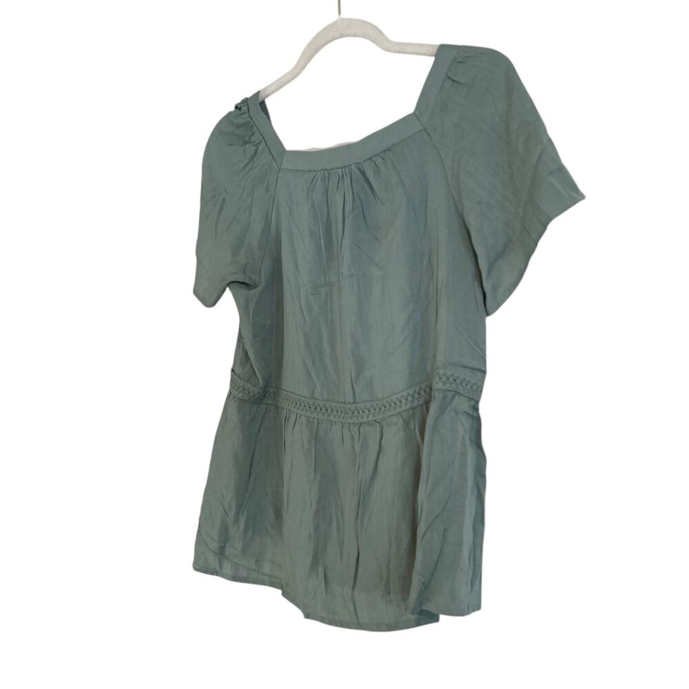 Nwt Baltic Born Unity Button Down Sage Green Rayo… - image 5